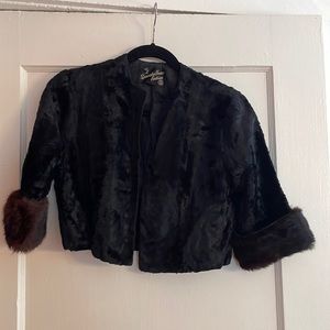 Vintage cropped jacket size S